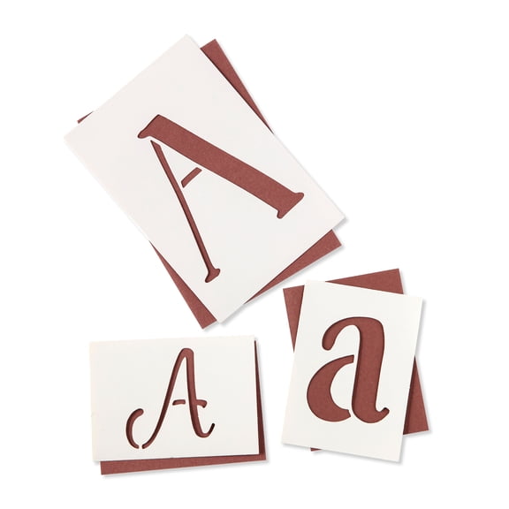 Craft Smart Letter Stencils Value Pack