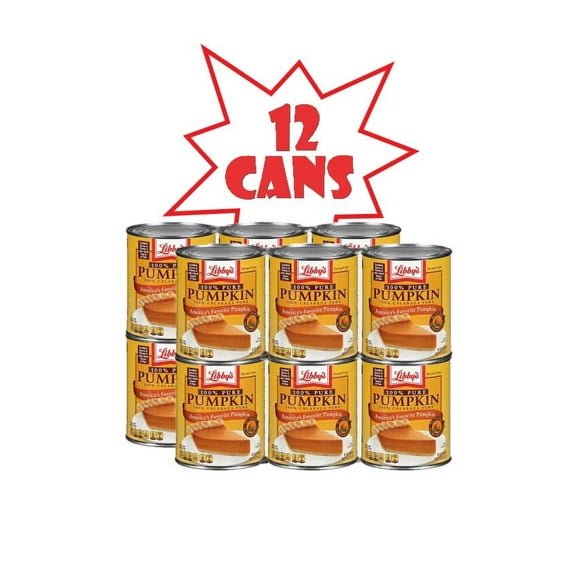 12 Pack | Libby's 100% Pure Pumpkin, 29 oz