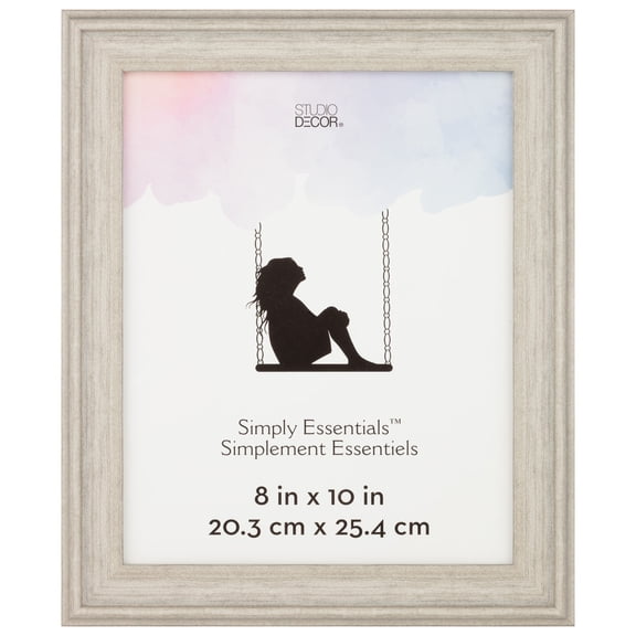 Studio Decor Light Gray Scoop Frame, Simply Essentials, 12 Pack