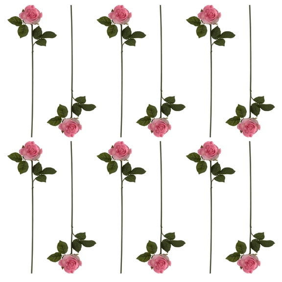 12 Pack: Light Pink Faux Rose by Ashland