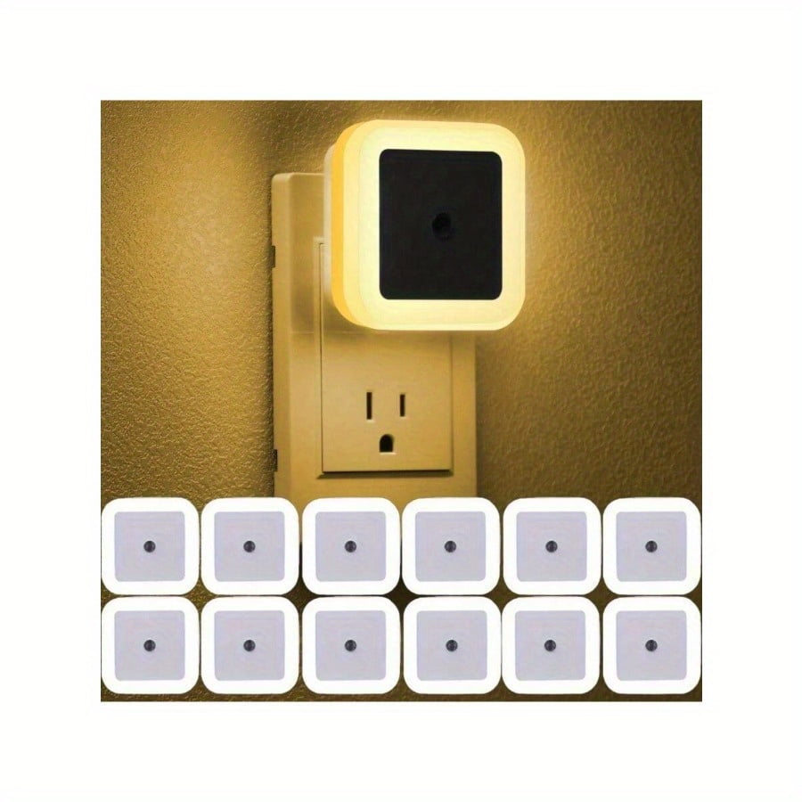 12-Pack, Light Sersor, Night Light Smart LED Night Light, Plug-In Dusk ...