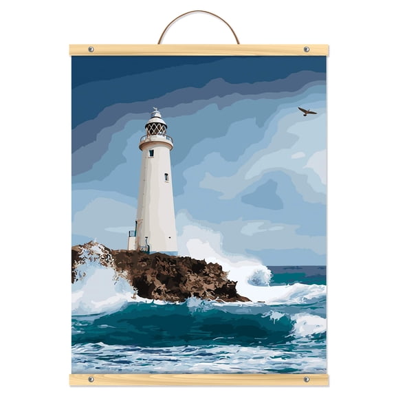 12 Pack: Lighthouse Paint-by-Number Kit by Artist's Loft Necessities