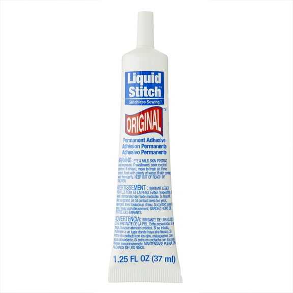 Liquid Stitch Permanent Adhesive, 1.25oz., 12 Pack