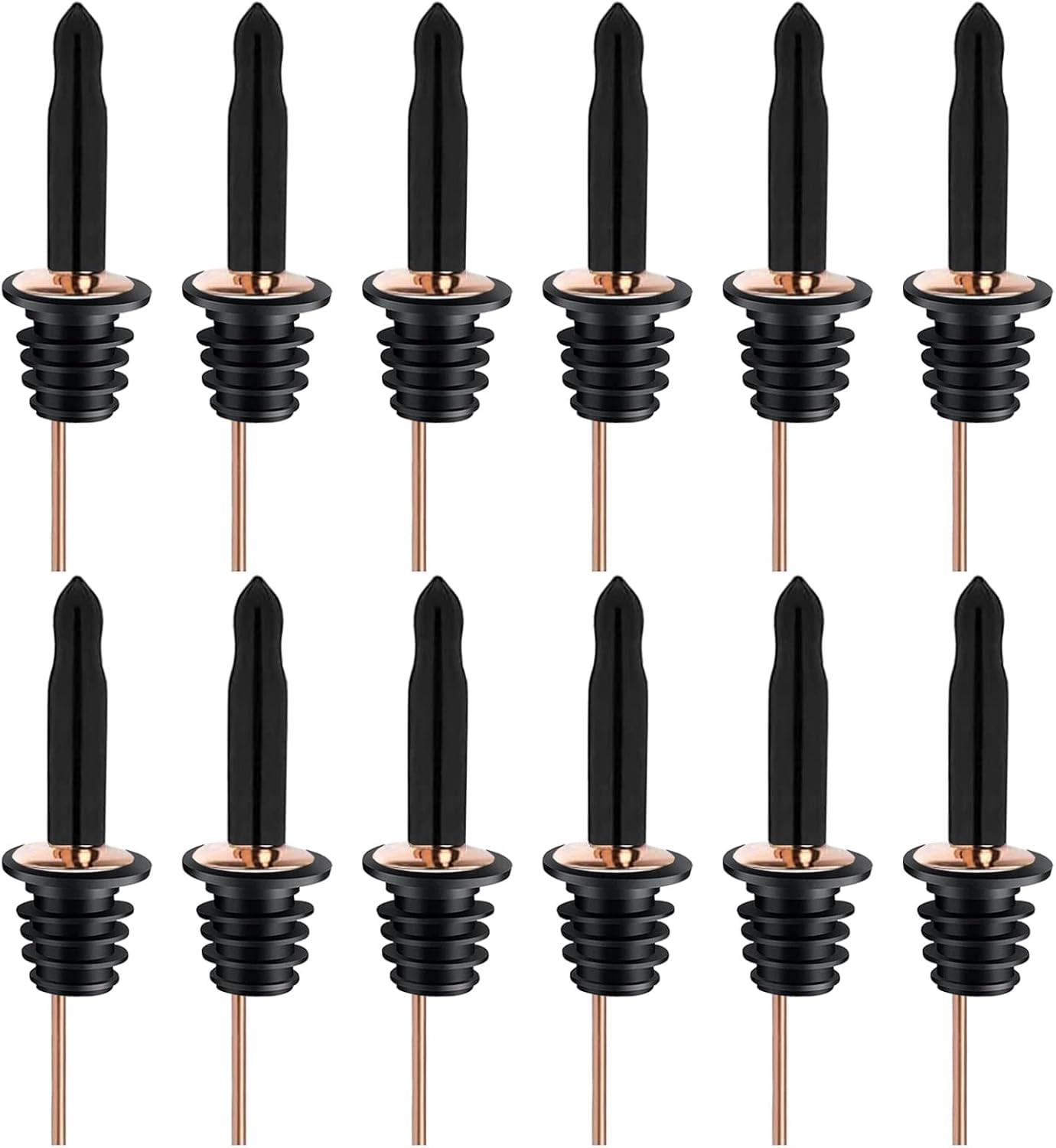 12 Pack Liquor Bottle Pourers, Liquor Pour Spout for Liquor Bottles ...