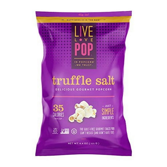 (12 Pack) Live Love Pop Delicious Gourmet Popcorn, 4.4 oz.