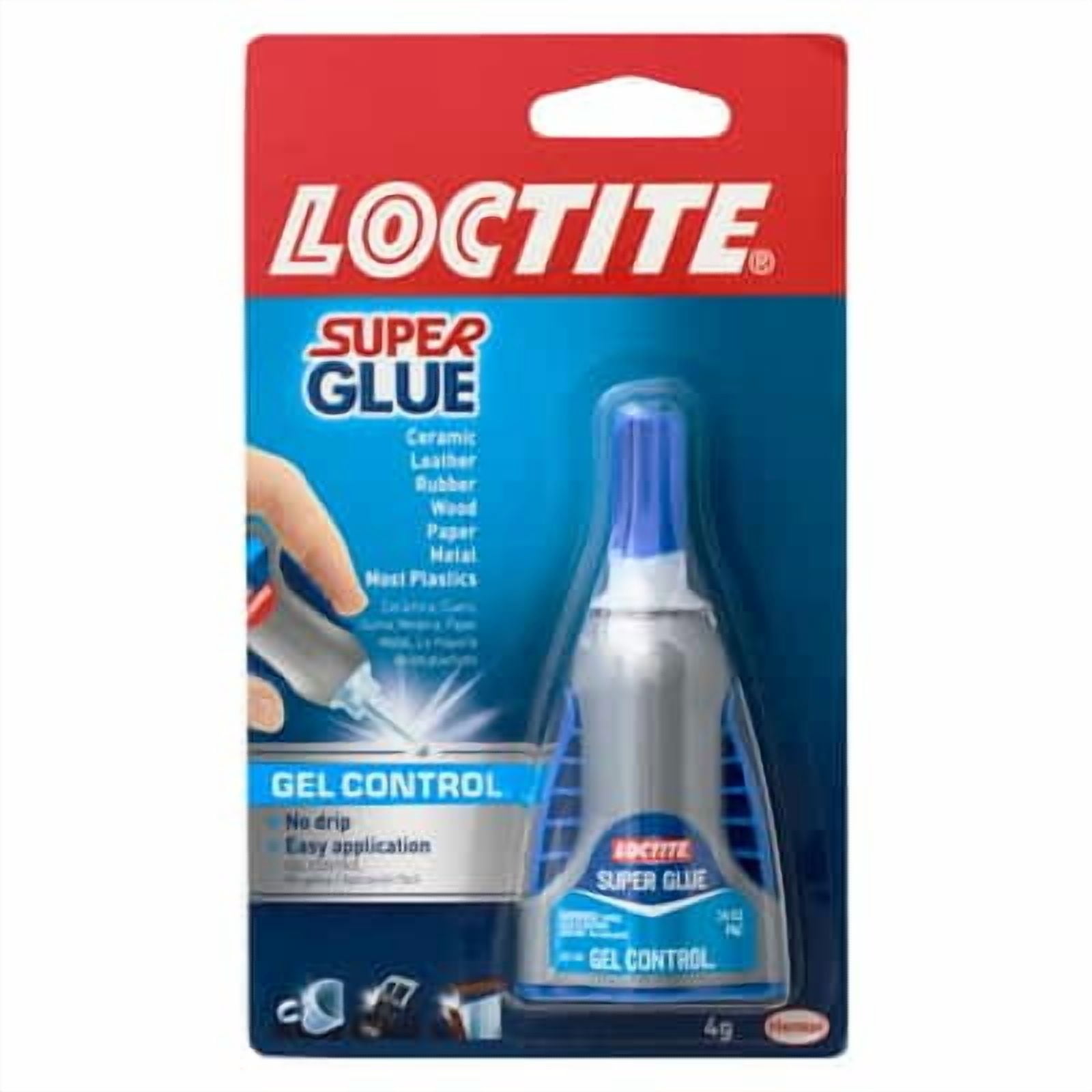 Loctite Gel Control Super Glue, 12 Pack