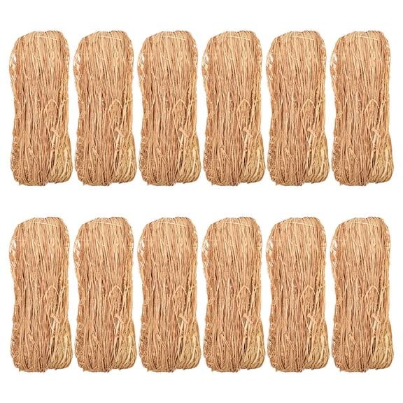 12 Pack: Long Natural Raffia by Ashland