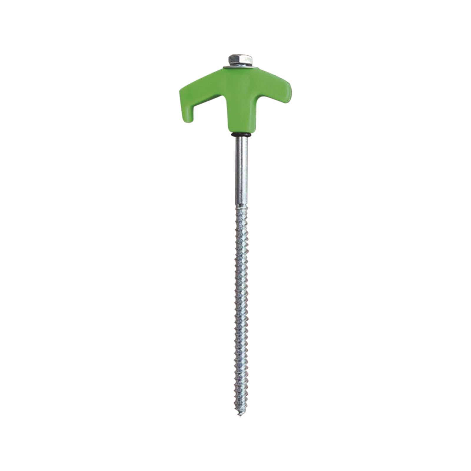 12 Pack Luminous Tent Stakes Screw In Ground Anchors For Camping Gazebo Awning Green