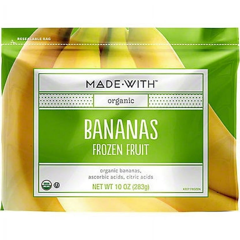 Organic Frozen Banana Slices