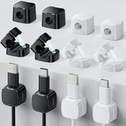 12 Pack Magnetic Cable Clips, Cord Organizer for Cable Management, Wire Holder Knox Home & Health