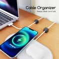 thumbnail image 1 of 12 Pack Magnetic Cable Management Clips, Phone Electric Charging Cord Holder, Desktop Cord Organizer, Adhesive Cable Organizer Keeper for Home Kitchen Office Desk Outdoor Wall Car, 1 of 8