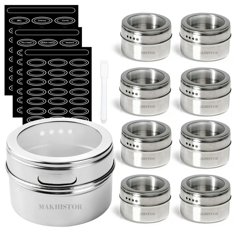 https://i5.walmartimages.com/seo/12-Pack-Magnetic-Spice-Jars-Stainless-Steel-Portable-Spice-Jars-Storage-Containers-Set-96-Spice-Labels-24-Blank-Labels-1-PCS-Marker-Pen_1dfad062-dc67-469c-942f-ed55c9ea4baa.6746139acf7453c2f157abb1ce3fd327.jpeg?odnHeight=768&odnWidth=768&odnBg=FFFFFF