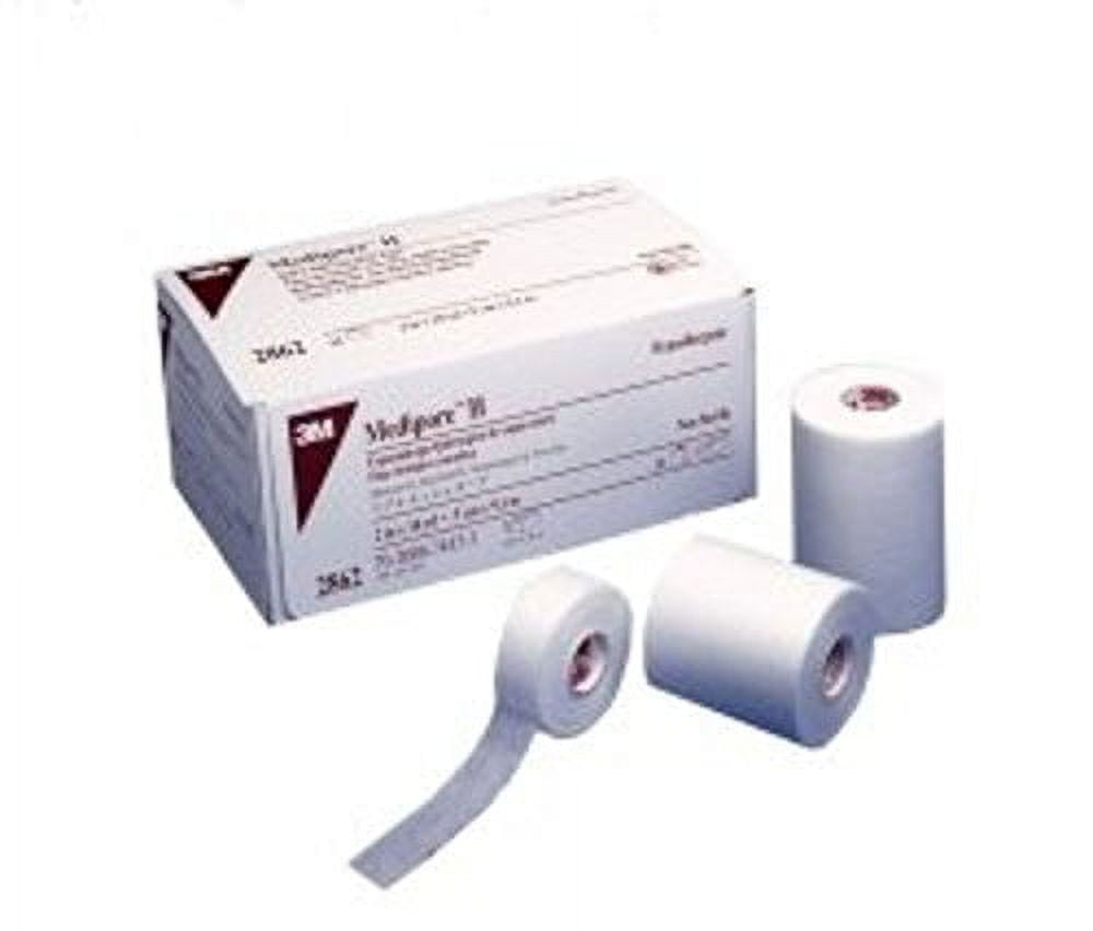 12-Pack Medipore H Soft Cloth Surgical Tape 4 x 10 yards (Case of 12 rolls)