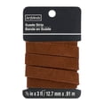 thumbnail image 1 of ArtMinds Medium Brown Suede Strip, 12 Pack, 1 of 2