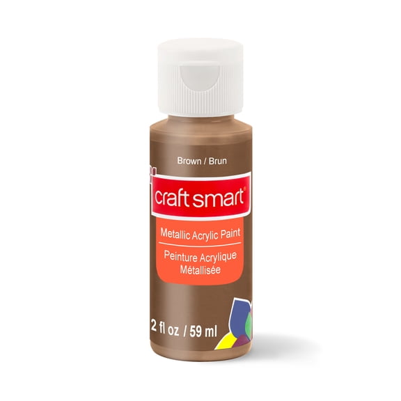 Craft Smart Metallic Paint, 2oz., 12 Pack