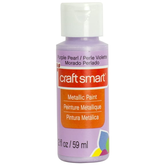 Craft Smart Metallic Paint, 2oz., 12 Pack