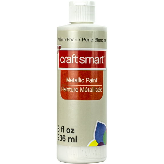 Craft Smart Metallic Paint, 8oz., 12 Pack