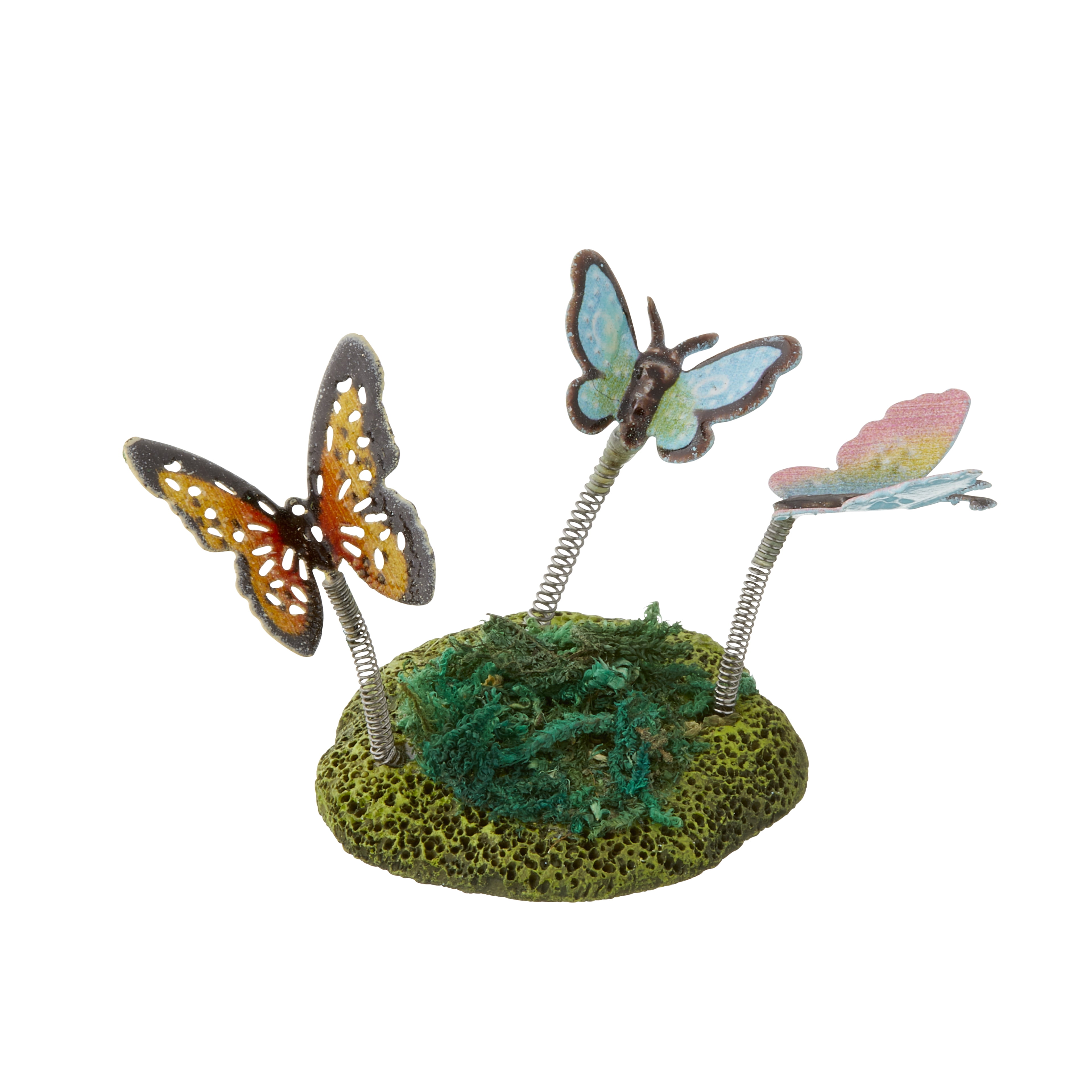 12 Pack: Mini Butterflies with Moss by Make Market