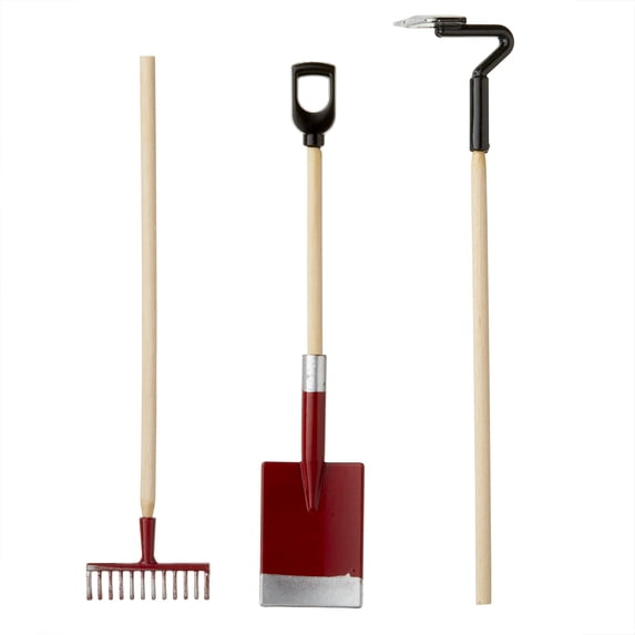 12 Pack: Mini Garden Rake - Hoe & Shovel by Make Market - Walmart.com