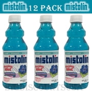 12 Pack Mistolin General All Purpose Cleaning Solution Kit Morning Mist Rocio Scent 15 fl oz