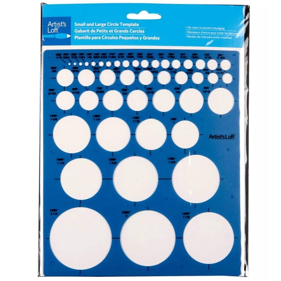 12 Pack: Mixed Circle Template by Artist’s Loft