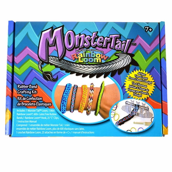 Monster Tail Loom Kit, 12 Pack