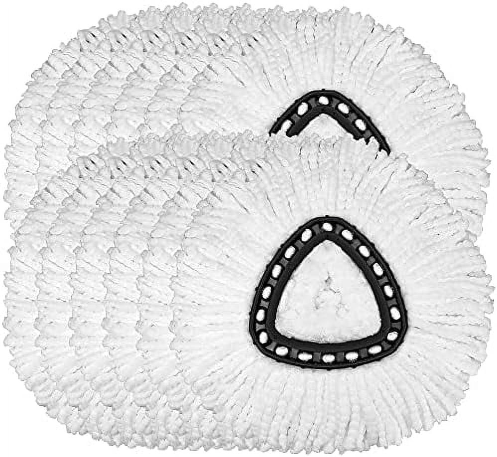 12 Pack Mop Replacement Heads for OCeda EasyWrin Spin Mop Microfiber