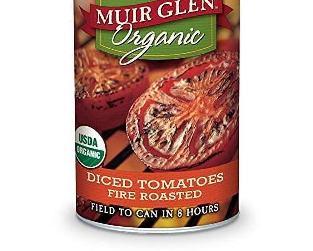 (12 Pack) Muir Glen Organic Diced Tomatoes, Fire Roasted 14.5 Oz