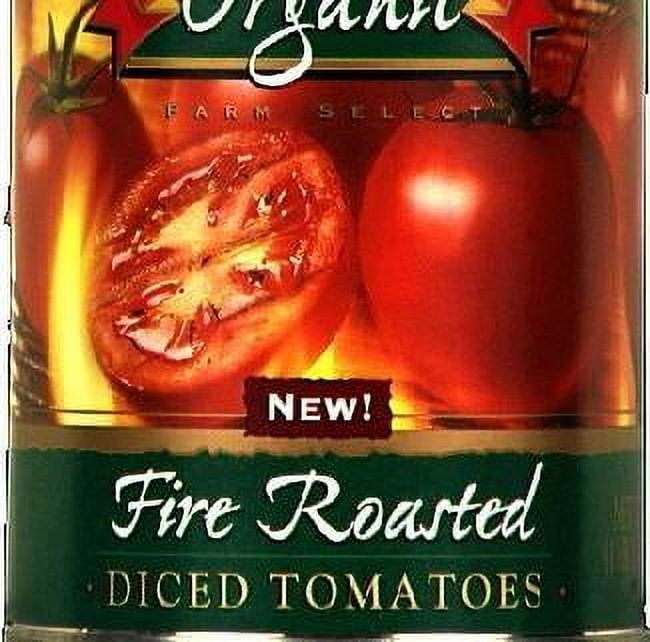 12 Pack : Muir Glen Organic Fire Roasted Diced Tomatoes, 28 Oz
