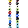 thumbnail image 1 of Bead Landing Multicolor Eye Dot Glass Lentil Beads, 8mm, 12 Pack, 1 of 2