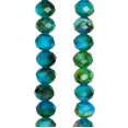 thumbnail image 1 of Bead Landing Multicolor Painted Glass Rondelle Beads, 7mm, 12 Pack, 1 of 3