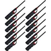 12 Pack - Multipurpose Refillable Lighters - Utility Kitchen Barbecue Butane Stove Kitchen Fireplace BBQ Grill Camping Lighter - Click n Flame