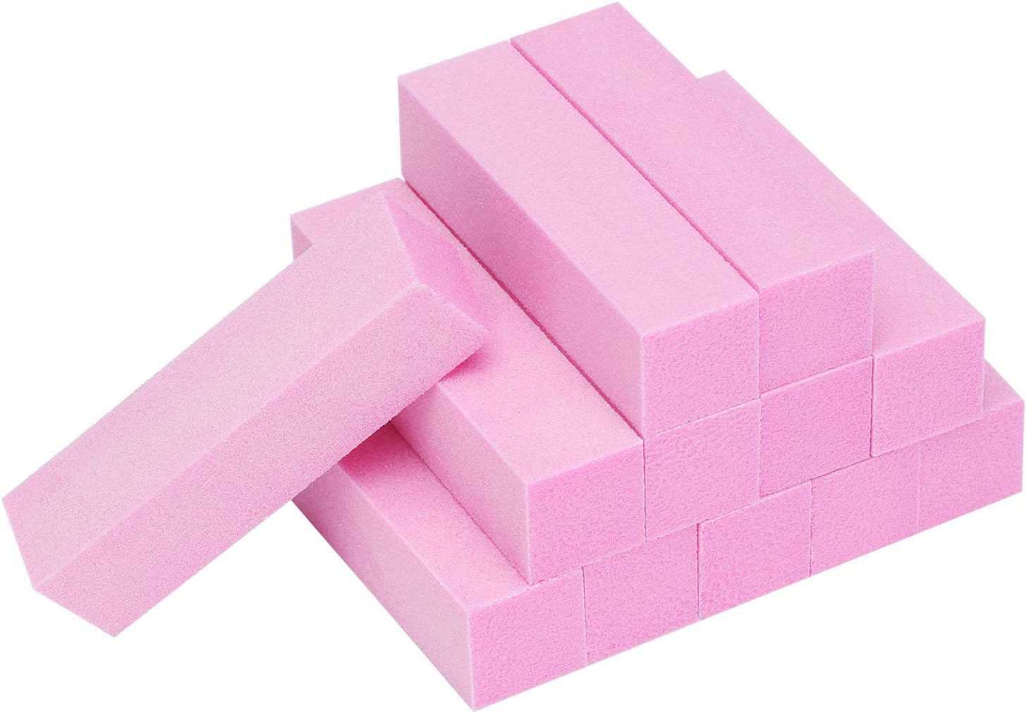 12 Pack Nail Buffer Block 4 Sided Professional Nail File Sanding Block
