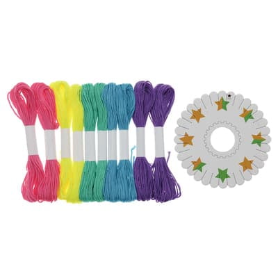 12 Pack: Neon Friendship Bracelet Kit by Creatology