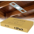 thumbnail image 1 of CycevSun 12 Pack New Construction Rough in Plate Pre Mounting Bracket for 3-4-6 inch Recessed Light, 1 of 7