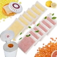 thumbnail image 1 of 12 Pack Odor Eliminates Refills for Puck Baking Soda Cartridge, Diaper Pail Deodorizer Replacement for Munchkin Step and Pall Diaper Pails, 6 Grapefruit & 6 Lemon flavor, 1 of 4
