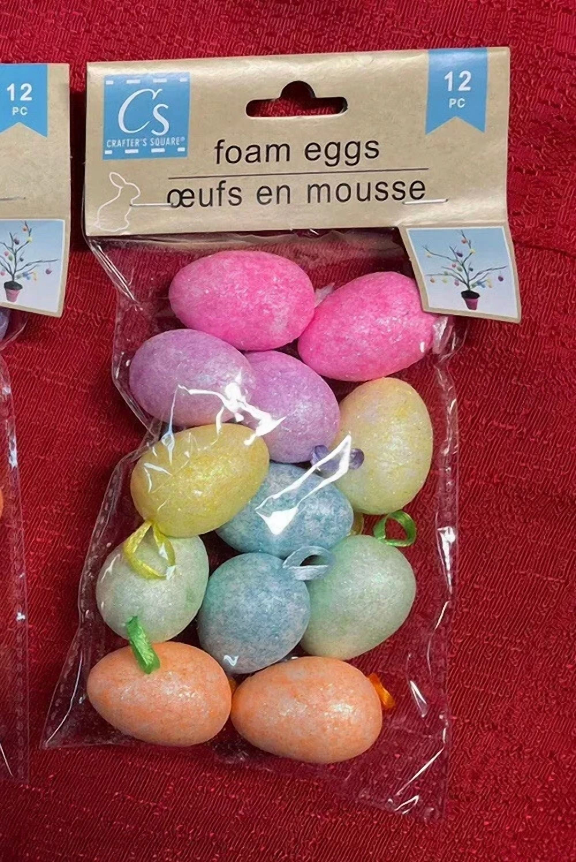 12 Pack Of Easter Foam Glittery Easter Egg Ornaments Walmart com 12 Pack Of Easter Foam Glittery Easter Egg Ornaments Walmart com