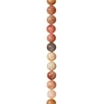 thumbnail image 1 of Bead Landing Orange & Pink Sunstone Round Beads, 8mm, 12 Pack, 1 of 3