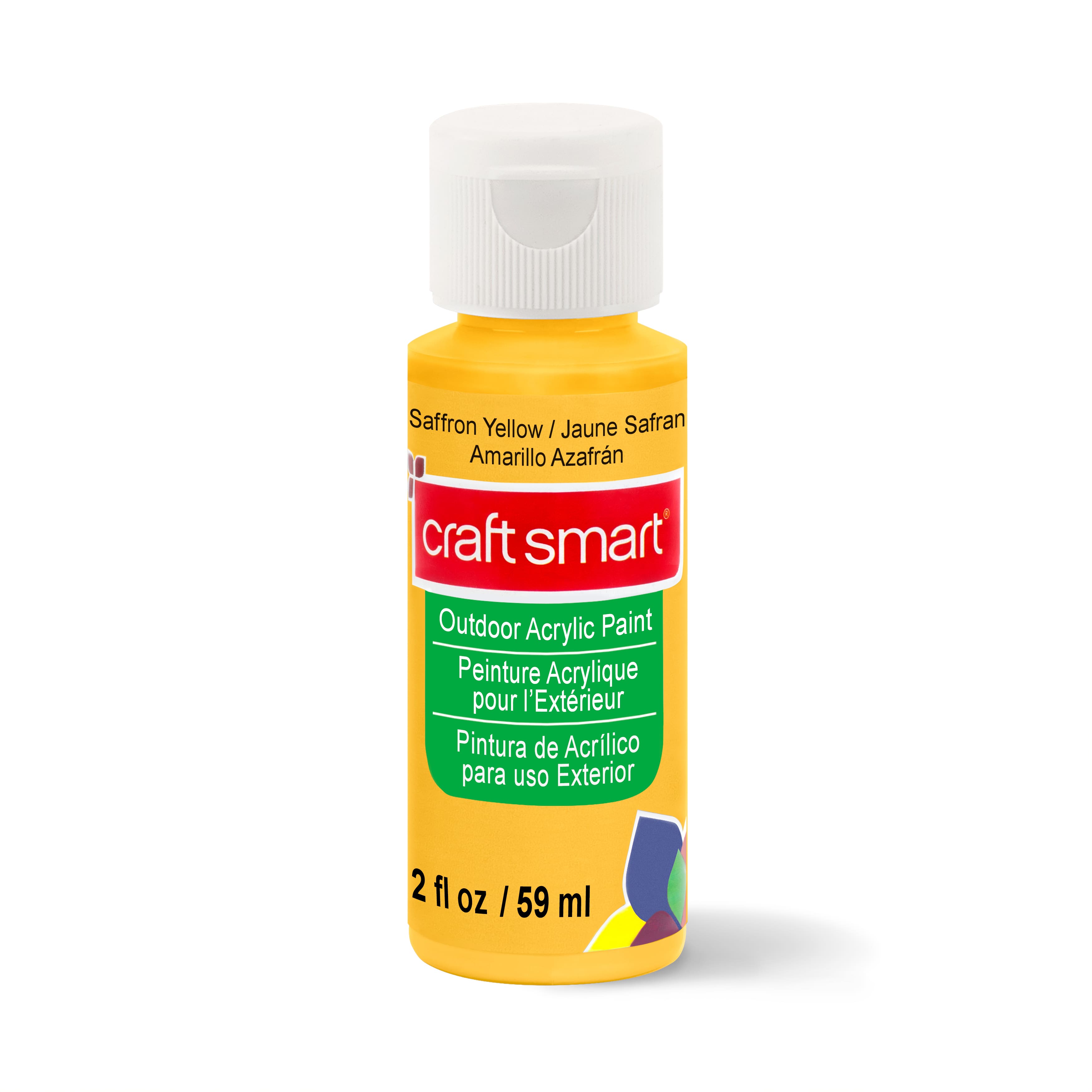12 Pack Outdoor Acrylic Paint by Craft Smart®, 2oz.