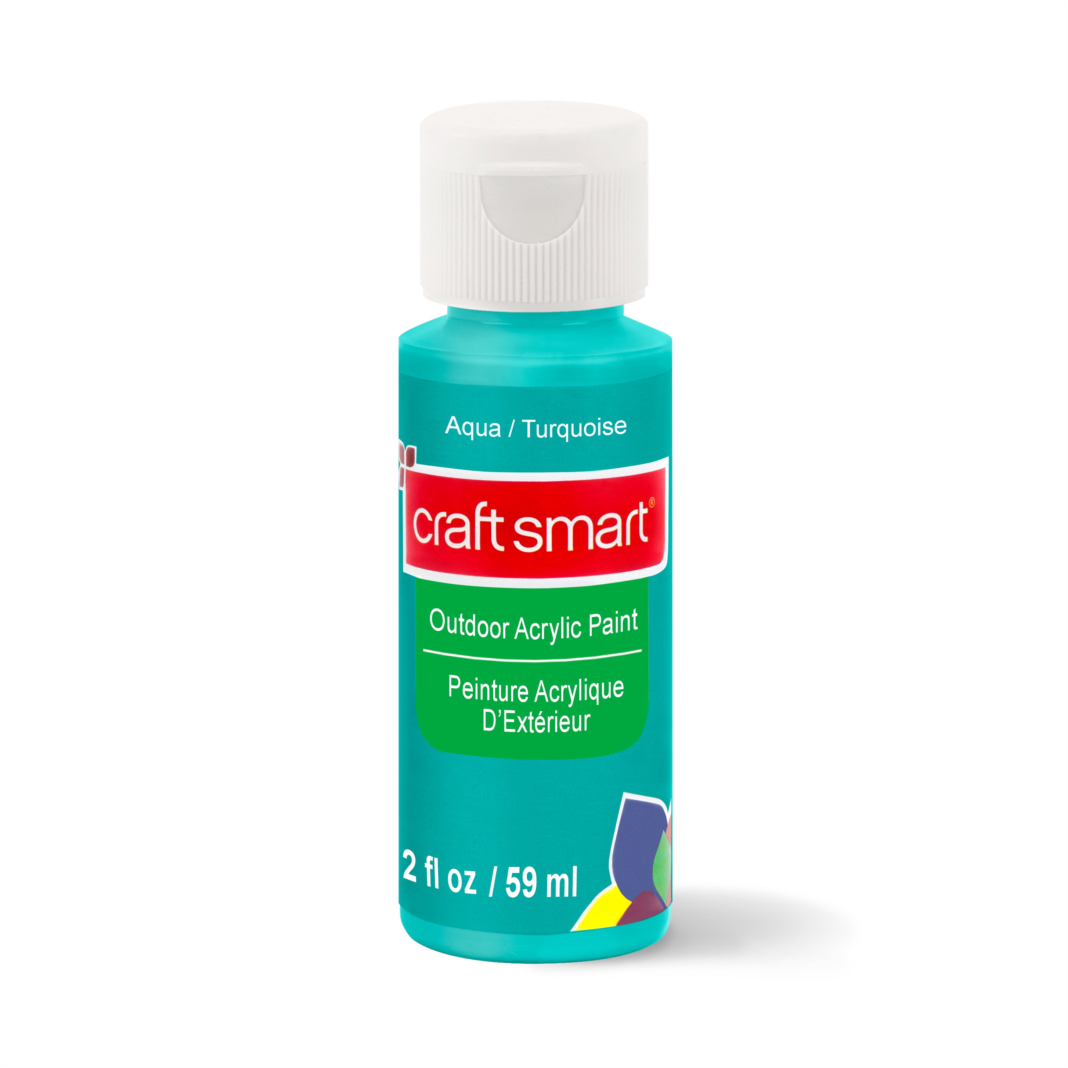 Craft Smart Outdoor Acrylic Paint, 2oz., 12 Pack
