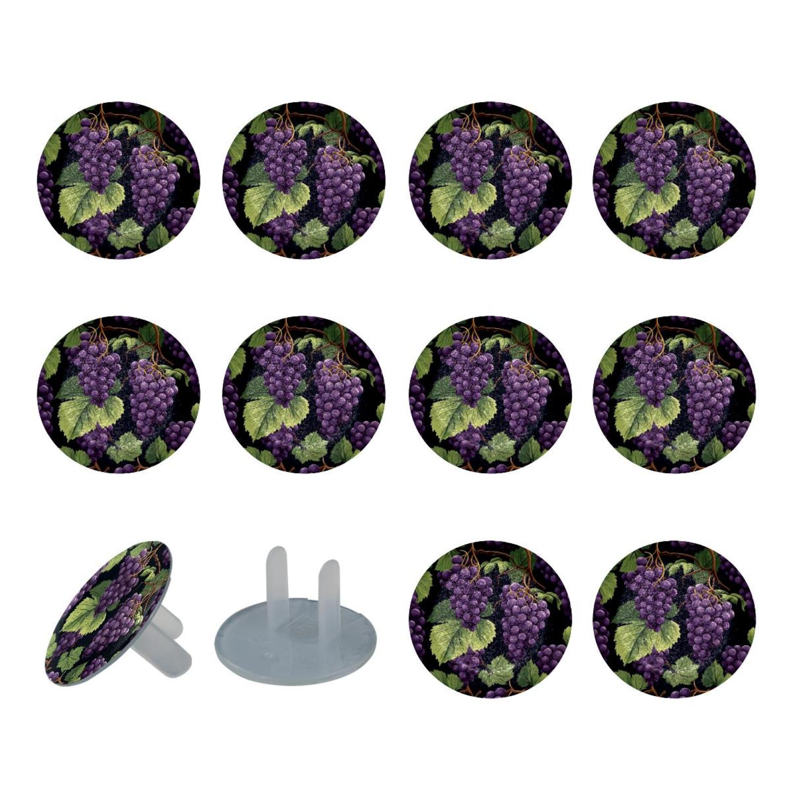 12 Pack Outlet Covers Baby Proofing, Child Safety Plug Covers for ... - Grapes For Kids Safety