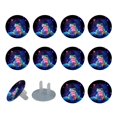 12 Pack Outlet Covers Baby Proofing, Child Safety Plug Covers for