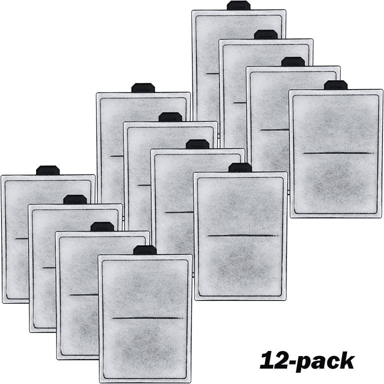 12 Pack PF S Filter Cartridge for Top Fin Silenstream PF10 Power Filters Small Replacement Filter Cartridges for Top Fin S 12packs Size 5.5 in