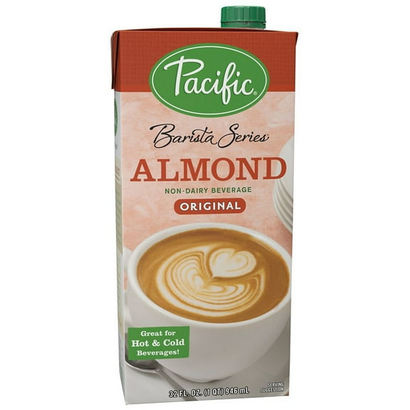 (12 Pack) Pacific Barista Series Almond Original Non-Dairy Beverage, 32 oz