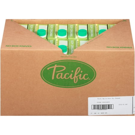 (12 Pack) Pacific Barista Series Original Soy Non-Dairy Beverage 32 oz