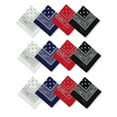 thumbnail image 1 of 12-Pack Paisley Print Bandanas, 1 of 8