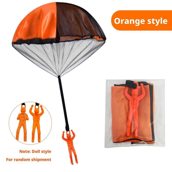 12 Pack Parachute Toy for Kids,Tangle Free Figures Parachute,Throwing Flying Toys Parachute for BoysGirls Indoor & Outdoor,Gift,Party Favors(6 Colors)