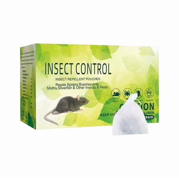12 Pack Peppermint Oil Rodent Repellent, Natural Deterrent for Mice Rats Squirrels, Indoor & Outdoor Use, Family & Pet Safe for Home Cars Garages RVs