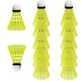 thumbnail image 1 of 12-Pack Plastic Badminton Shuttlecocks,Bexikou Nylon Feather Shuttlecocks with Great Stability and Durability,Hight Speed Training Badminton Balls for Indoor Outdoor Sports, 1 of 5