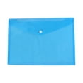 thumbnail image 1 of 12 Pack Plastic Envelopes File Folders,Waterproof Plastic File Folder,Folders for Documents A4 Letter Size Poly Envelopes with Snap Button Closure,Use for Home Office Suppiles Organizer(Blue), 1 of 8